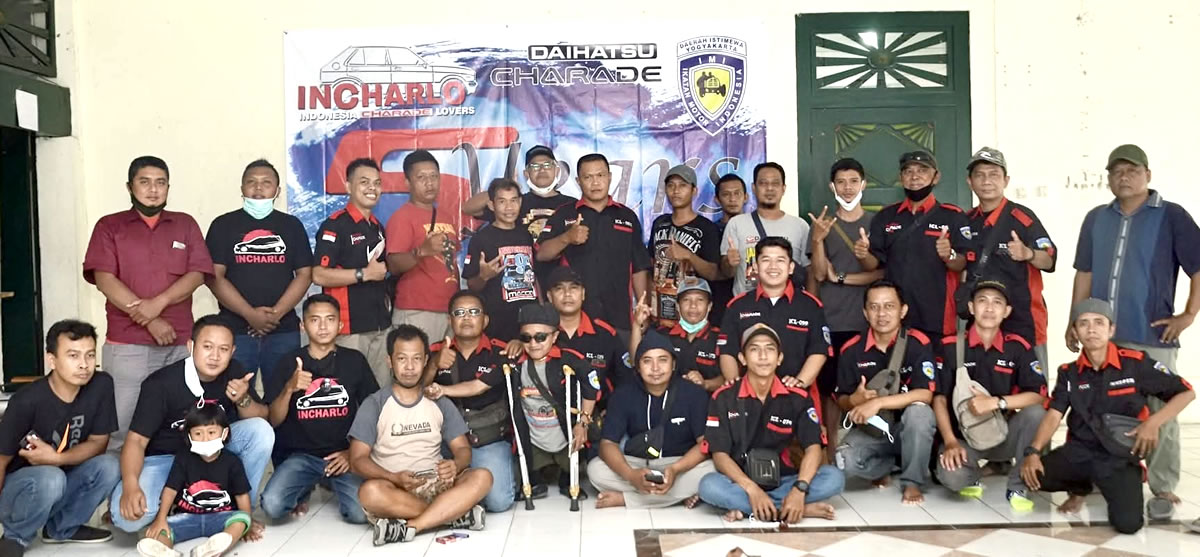 Even komunitas Charade INCHARLO di Yogya (foto: Istimewa)