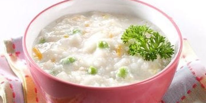 Bubur variasi Sayuran (ilustrasi)