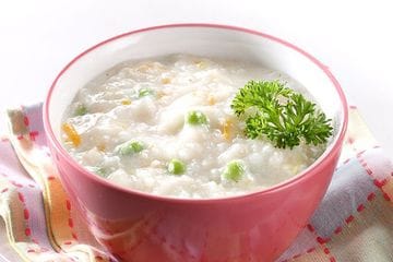 Bubur variasi Sayuran (ilustrasi)
