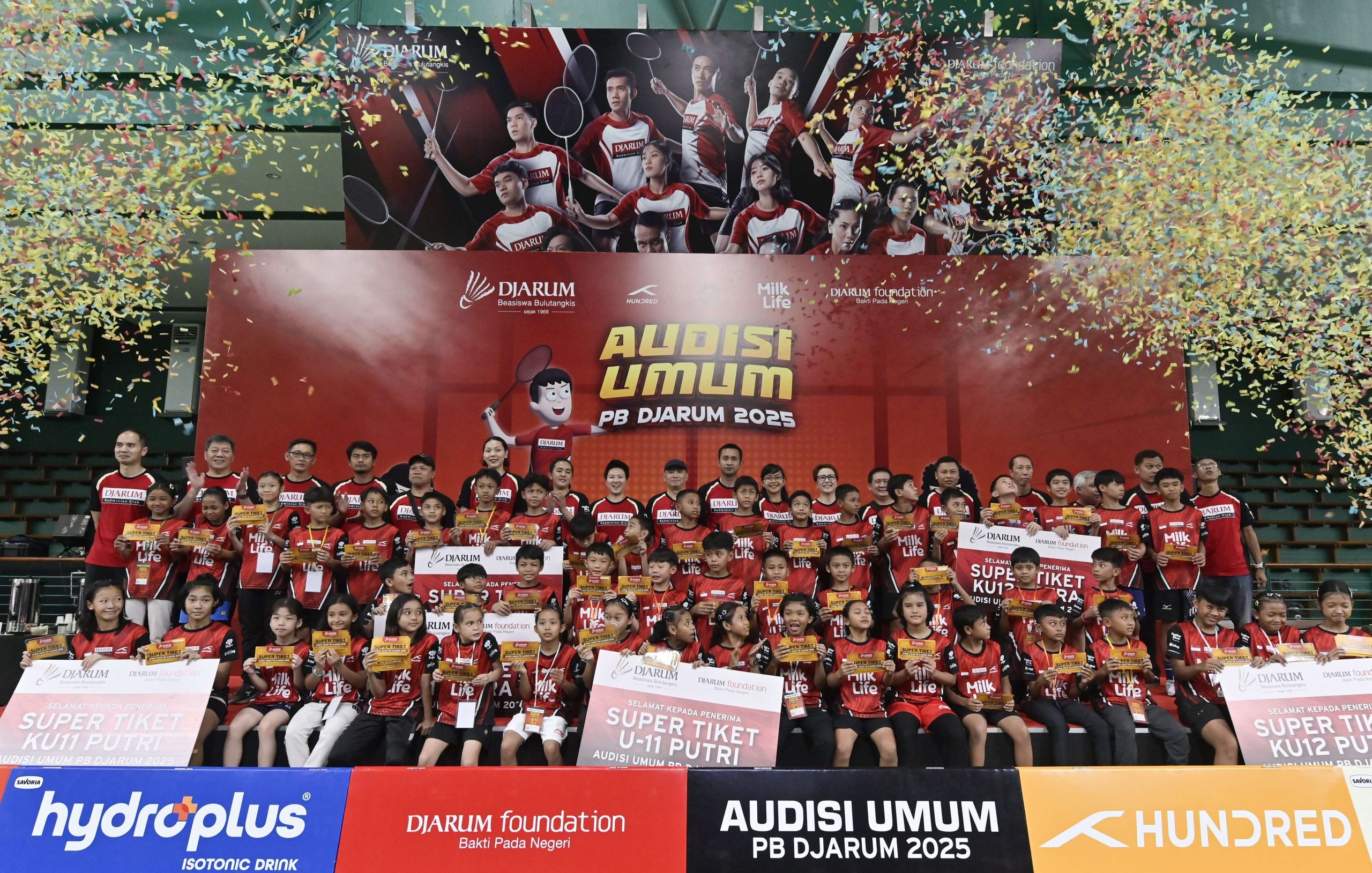 50 Pebulutangkis Raih Super Tiket PB Djarum